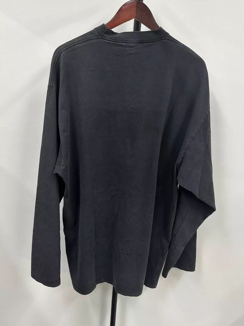 Balenciaga Balenciaga Long Sleeve XXXL Vintage Shirt Size US XXL / EU 58 / 5 - 2 Thumbnail