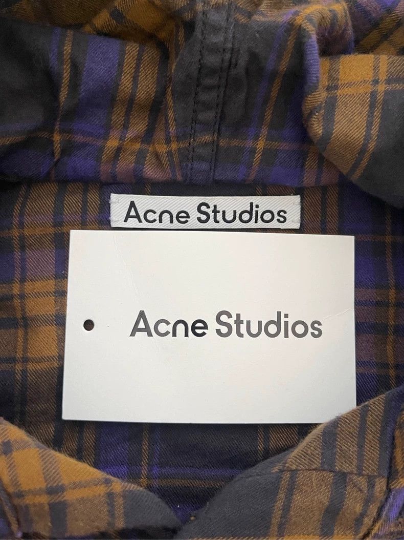 Acne Studios Acne Studios Hooded Loose Long Sleeve Shirt Size US L / EU 52-54 / 3 - 5 Thumbnail
