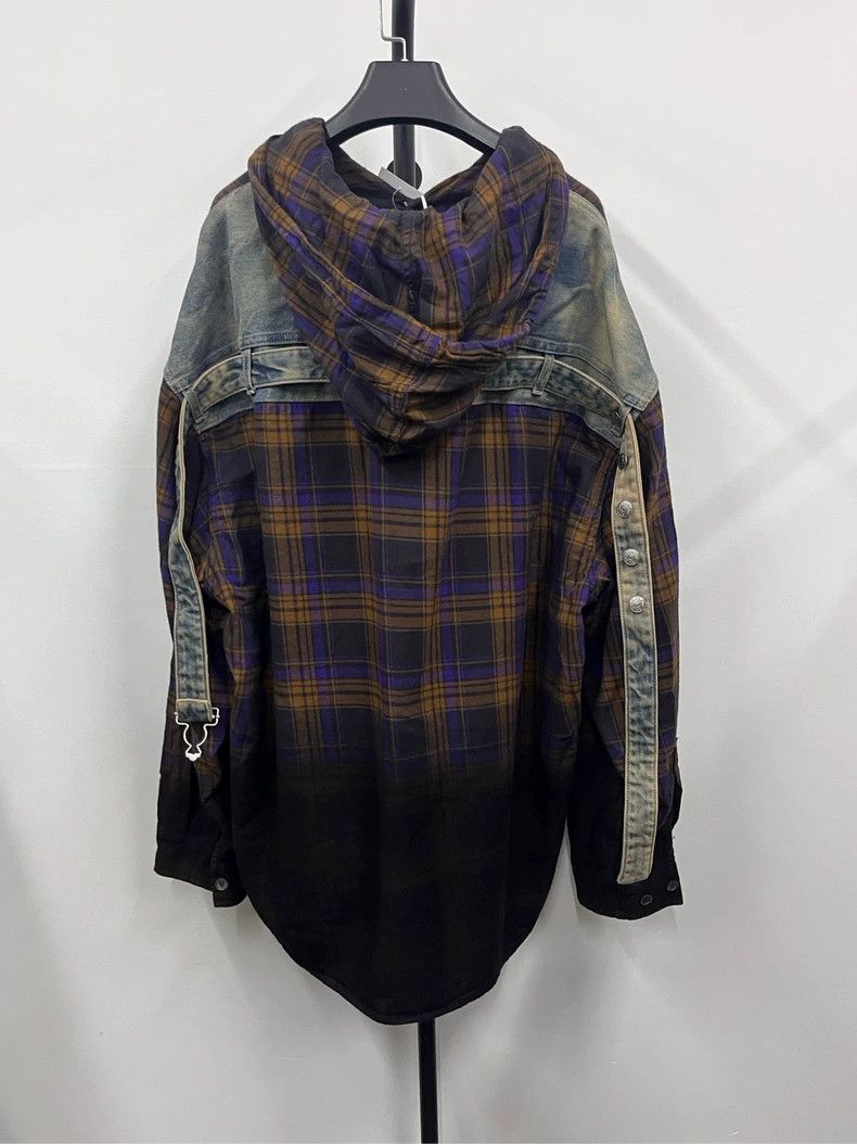 Acne Studios Acne Studios Hooded Loose Long Sleeve Shirt Size US L / EU 52-54 / 3 - 2 Thumbnail