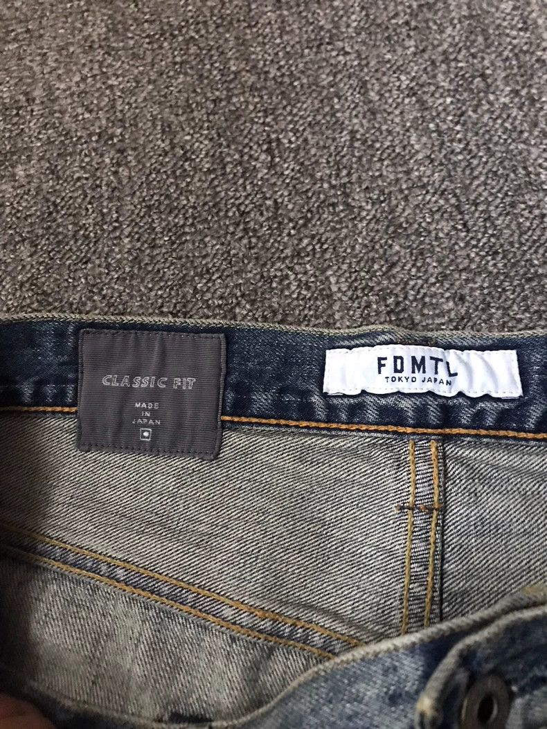 Kapital Fdmtl Patchwork Denim Pants Size 34 Size US 34 / EU 50 - 3 Thumbnail