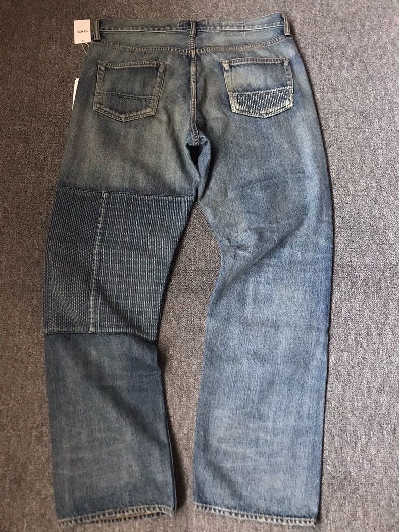 Kapital Fdmtl Patchwork Denim Pants Size 34 Size US 34 / EU 50 - 5 Thumbnail