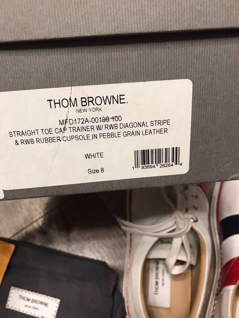 Thom Browne Thom Browne Casual Shoes with Classic Stripes Size US 10 / EU 43 - 8 Thumbnail