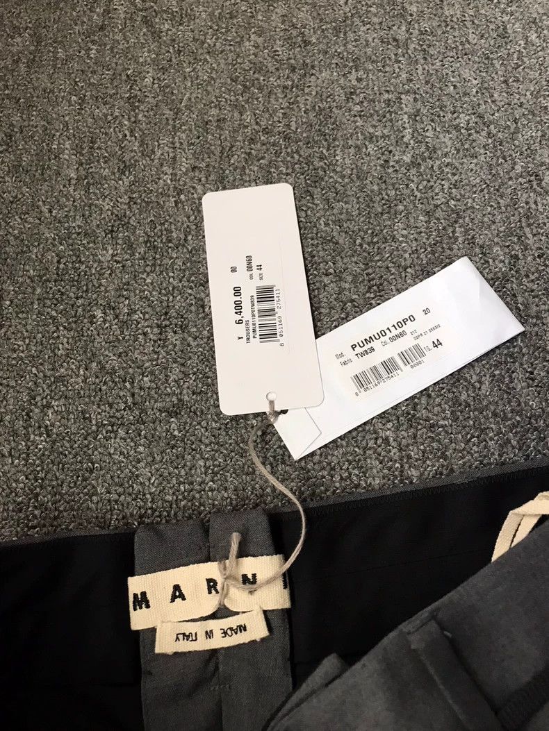 Marni Marni Casual Pants in Black and Gray Size US 44 / EU 60 - 4 Thumbnail
