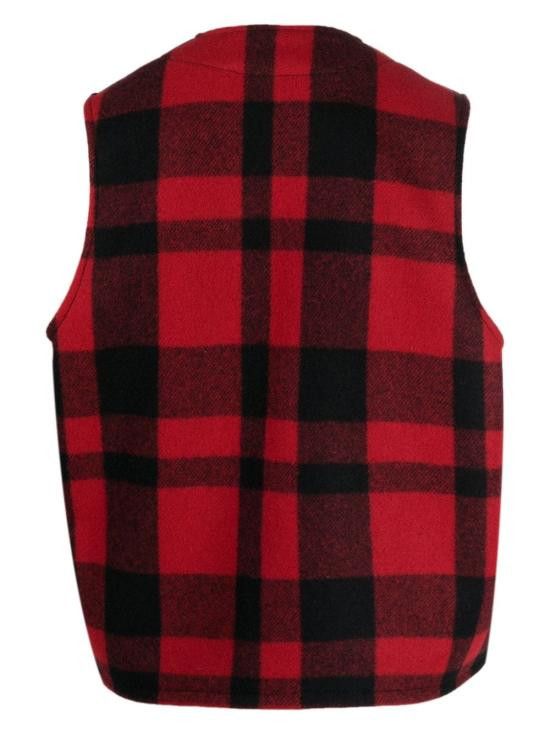 Filson FILSON Men Sweater Vests FMGIL0011 242W0253645 Red Size US M / EU 48-50 / 2 - 2 Thumbnail