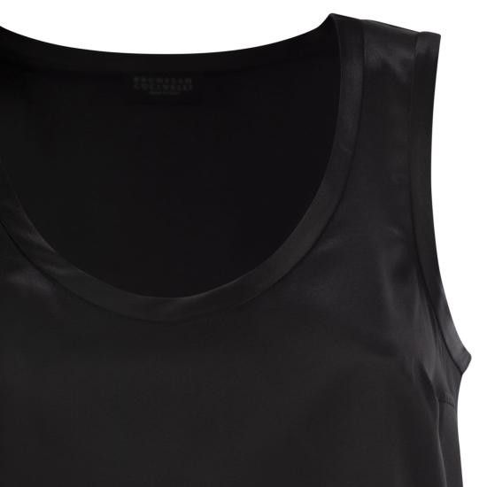 Brunello Cucinelli BRUNELLO CUCINELLI Women Tops M0C59E0600 BLACK Size S / US 4 / IT 40 - 4 Thumbnail