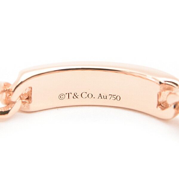 Tiffany & Co. Tiffany & Co Tiffany Micro Link 750PG Ring Leather Ring Size ONE SIZE - 5 Thumbnail