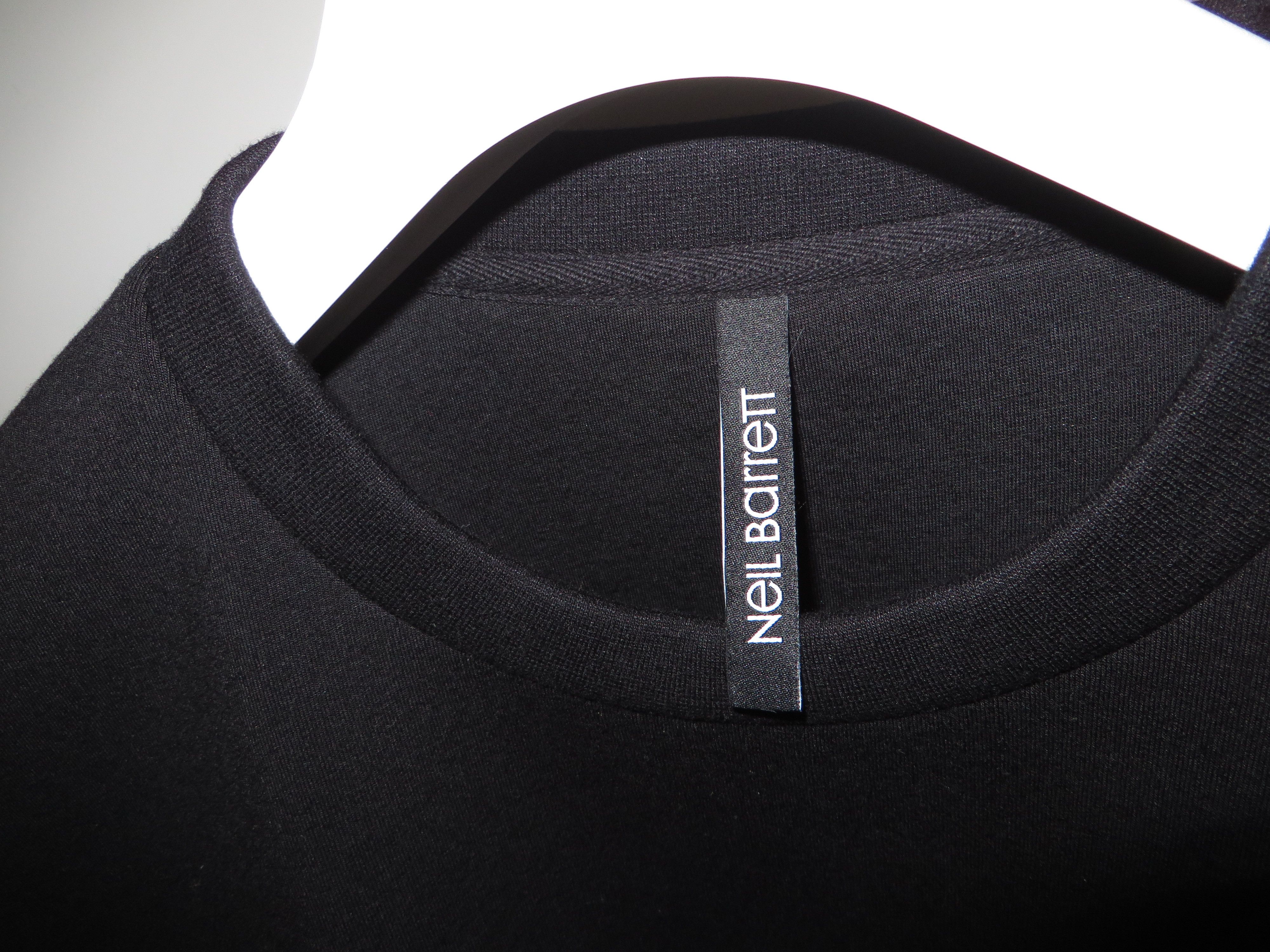 Neil Barrett "Authentic" printed neoprene sweatshirt Size US XL / EU 56 / 4 - 3 Thumbnail