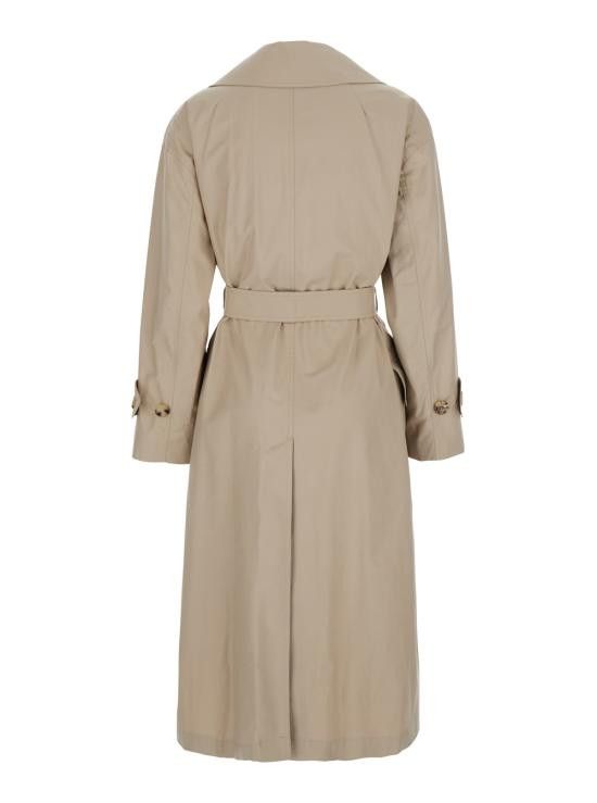 Max Mara MAX MARA Women Trench Coats 2519021074600013 Beige Size S / US 4 / IT 40 - 2 Thumbnail