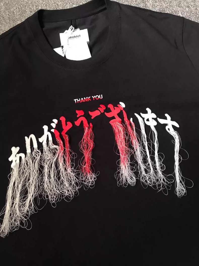 Doublet New Doublet Short Sleeve T-Shirt with Embroidery Size US M / EU 48-50 / 2 - 4 Thumbnail