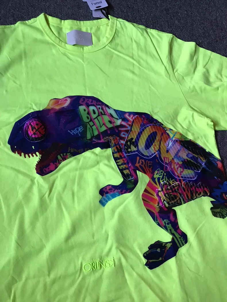 Juun.J Juun.J Dinosaur Print Short Sleeve T-Shirt Size US M / EU 48-50 / 2 - 4 Thumbnail