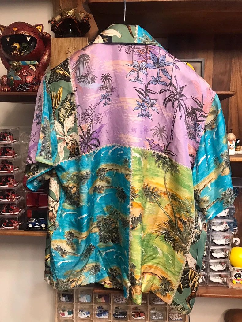 Amiri AMIRI Short Sleeve Silk Vacation Shirt Size US M / EU 48-50 / 2 - 2 Thumbnail