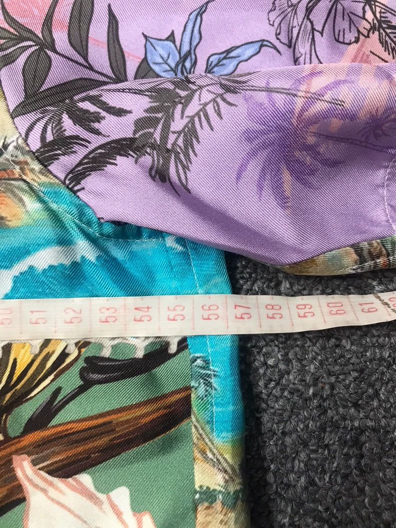 Amiri AMIRI Short Sleeve Silk Vacation Shirt Size US M / EU 48-50 / 2 - 8 Thumbnail