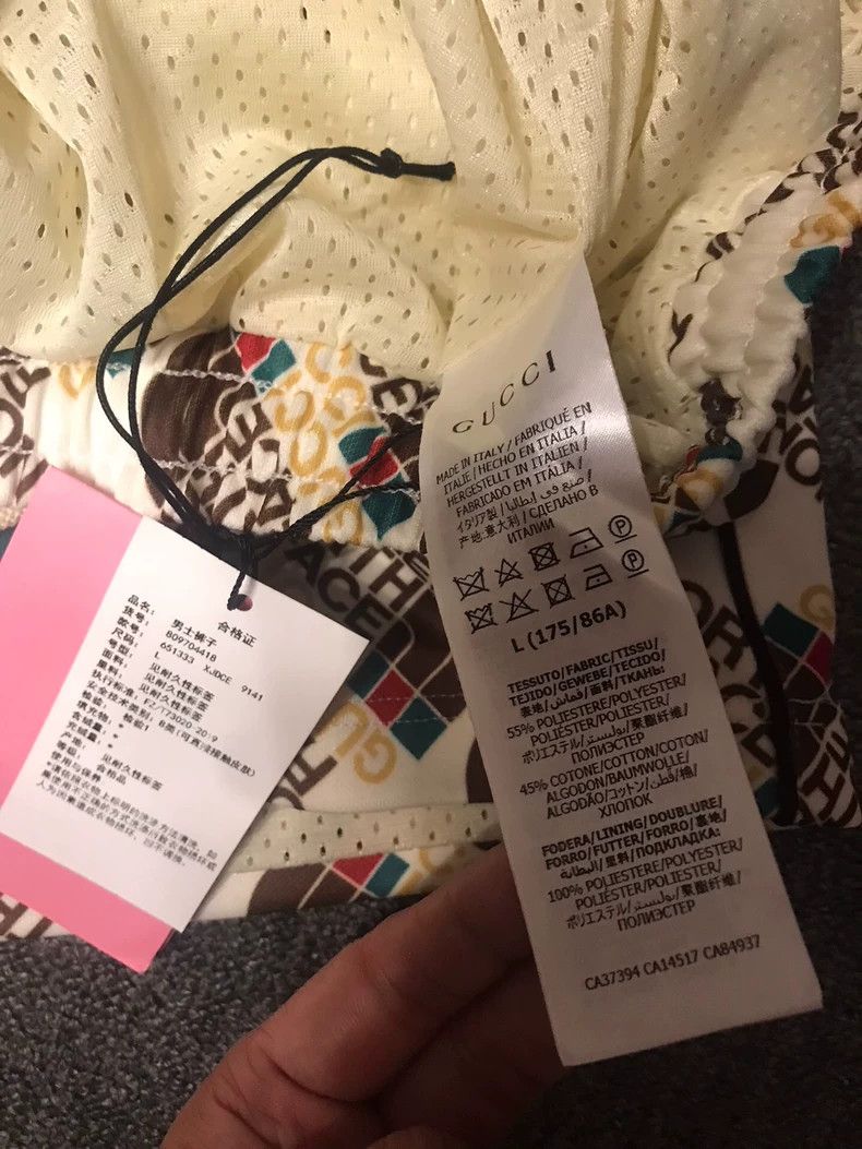 Gucci Gucci Collaboration Printed Shorts Size L Size US 44 / EU 60 - 4 Thumbnail