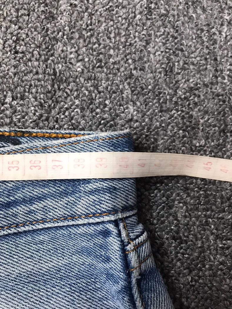 Balenciaga Designer Denim Pants with Unique Graffiti Design Size US 38 / EU 54 - 6 Thumbnail