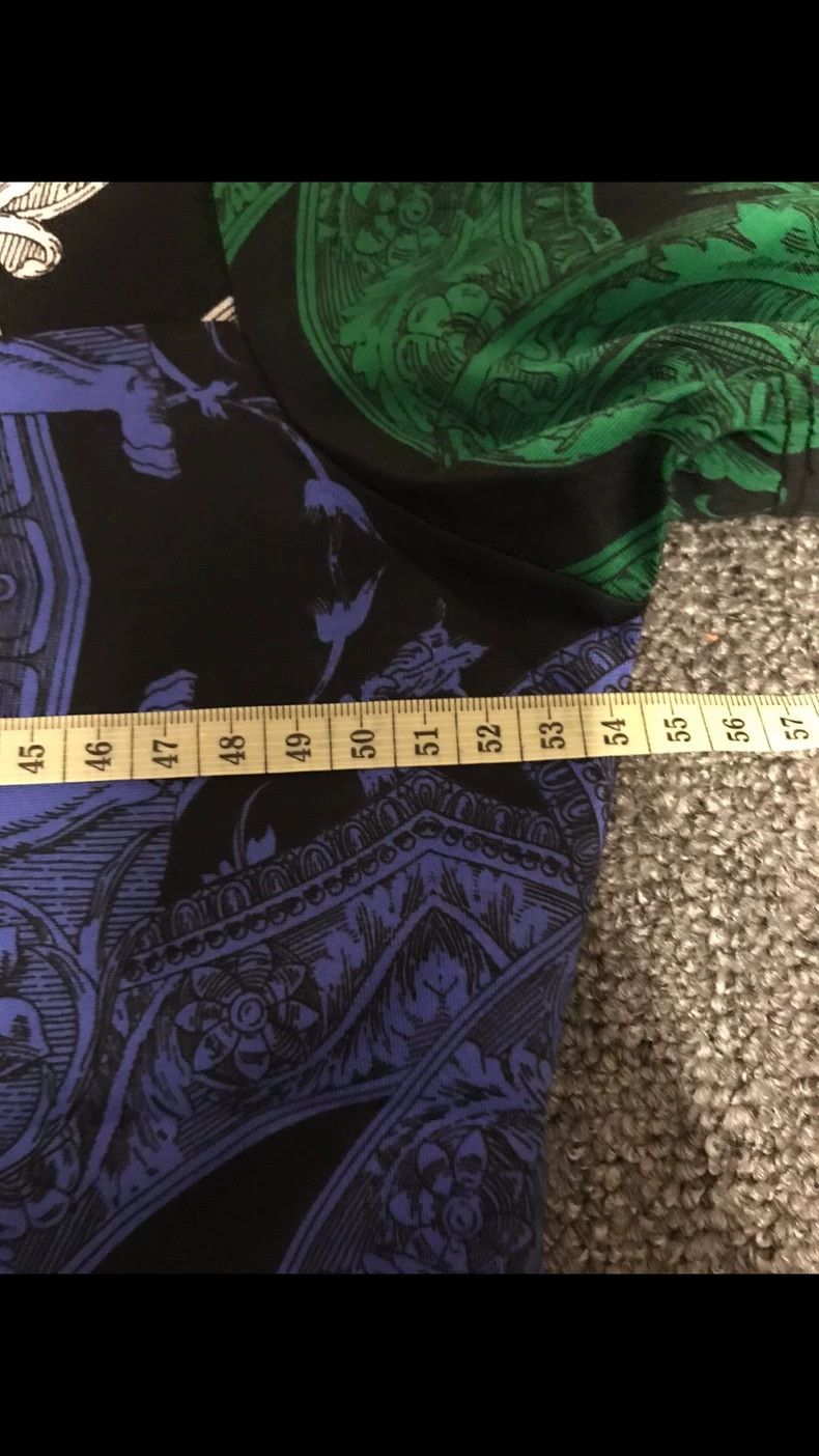 Versace Versace Short Sleeve T-Shirt with Baroque Design Size US L / EU 52-54 / 3 - 7 Thumbnail
