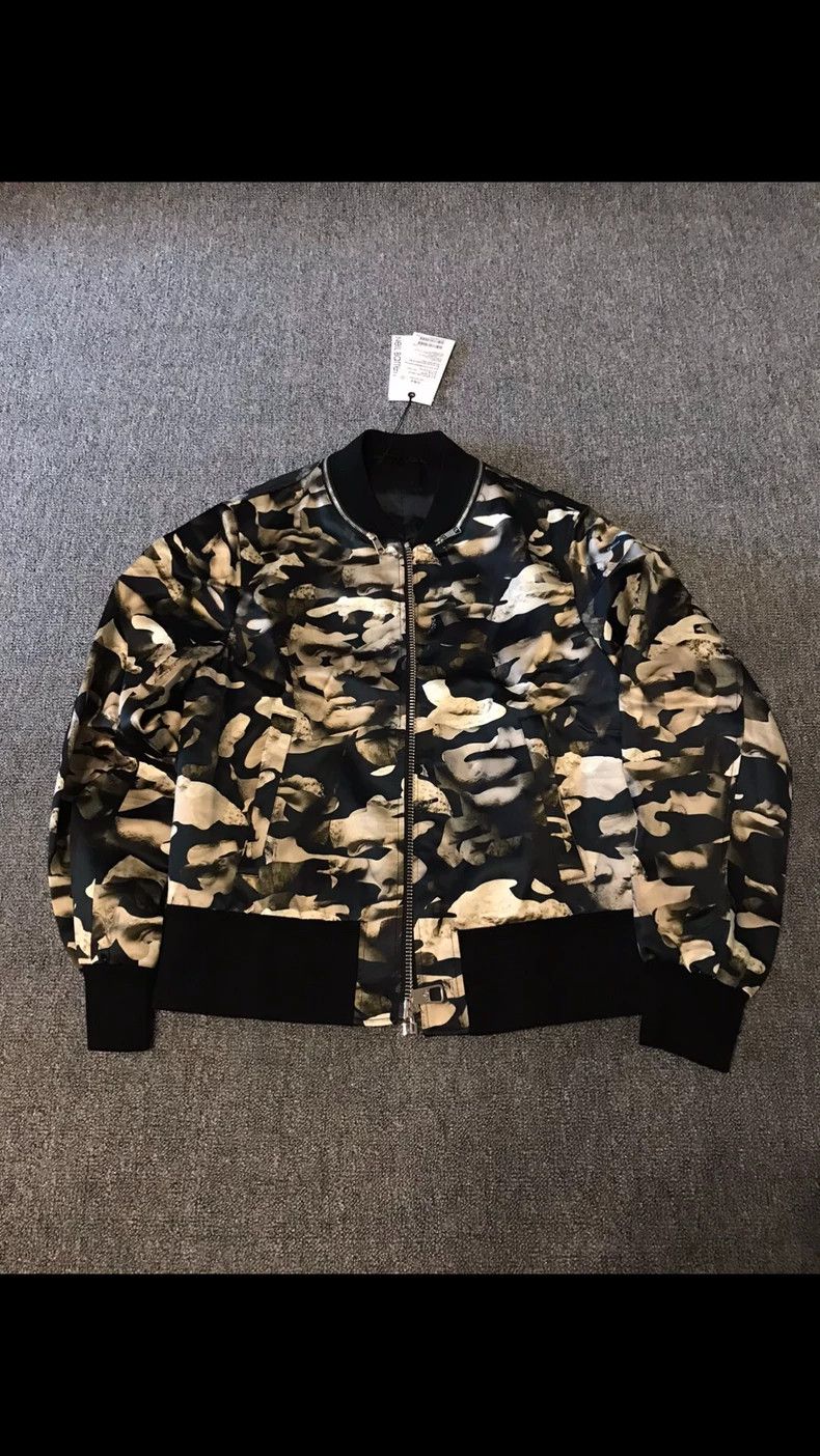 Neil Barrett Neil Barrett Camouflage Jacket with Zip Collar Size US XS / EU 42 / 0 - 2 Thumbnail