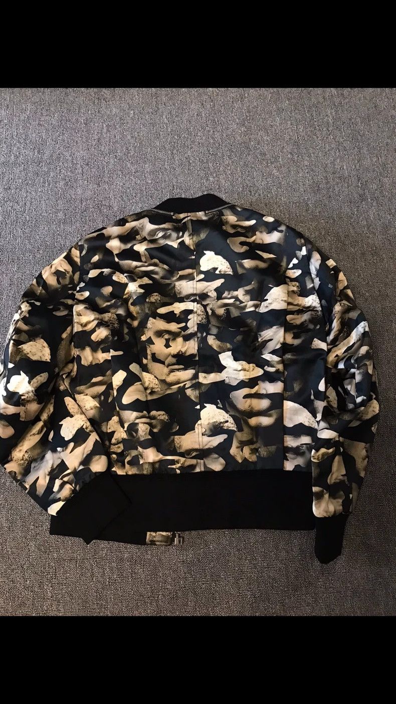 Neil Barrett Neil Barrett Camouflage Jacket with Zip Collar Size US XS / EU 42 / 0 - 6 Thumbnail