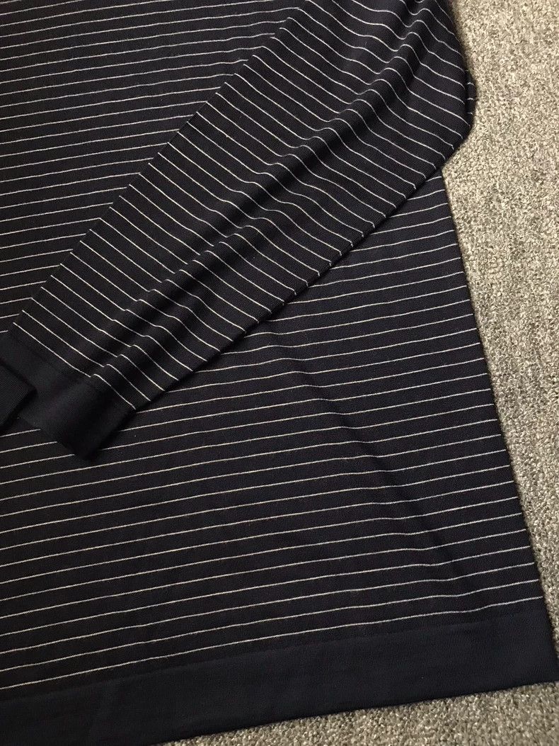 Brunello Cucinelli Brunello Cucinelli Wool Blend Striped Sweater Size US L / EU 52-54 / 3 - 5 Thumbnail
