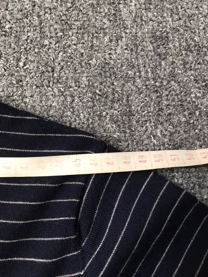 Brunello Cucinelli Brunello Cucinelli Wool Blend Striped Sweater Size US L / EU 52-54 / 3 - 7 Thumbnail