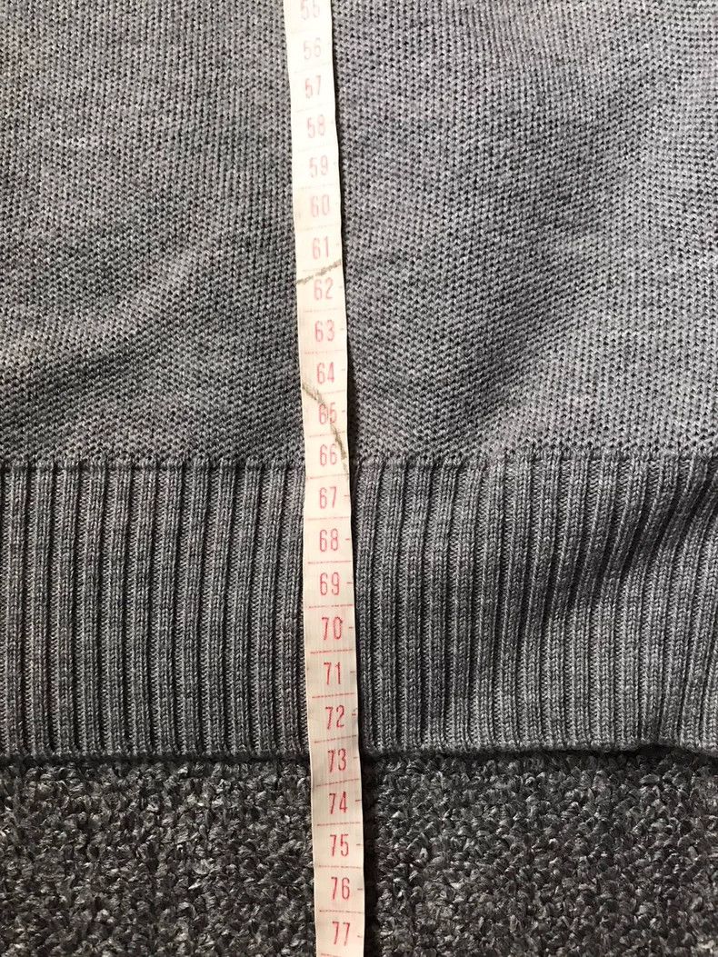 Versace Versace Hooded Wool Sweater with Gray Pattern Size US M / EU 48-50 / 2 - 9 Thumbnail