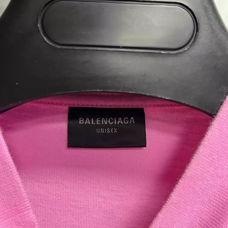 Balenciaga Balenciaga Pink Graphic Print T-Shirt Size US S / EU 44-46 / 1 - 3 Thumbnail