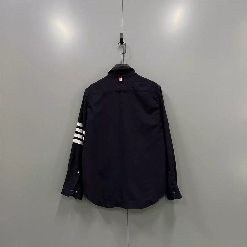 Thom Browne Thom Browne Long Sleeve Shirt with Stripes Size US S / EU 44-46 / 1 - 2 Thumbnail