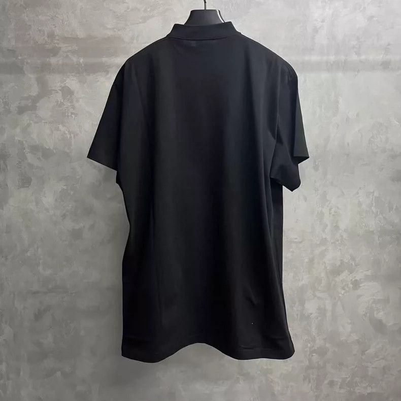 Balenciaga Balenciaga Black Logo Rhinestone Short Sleeve T-Shirt Size US S / EU 44-46 / 1 - 2 Thumbnail