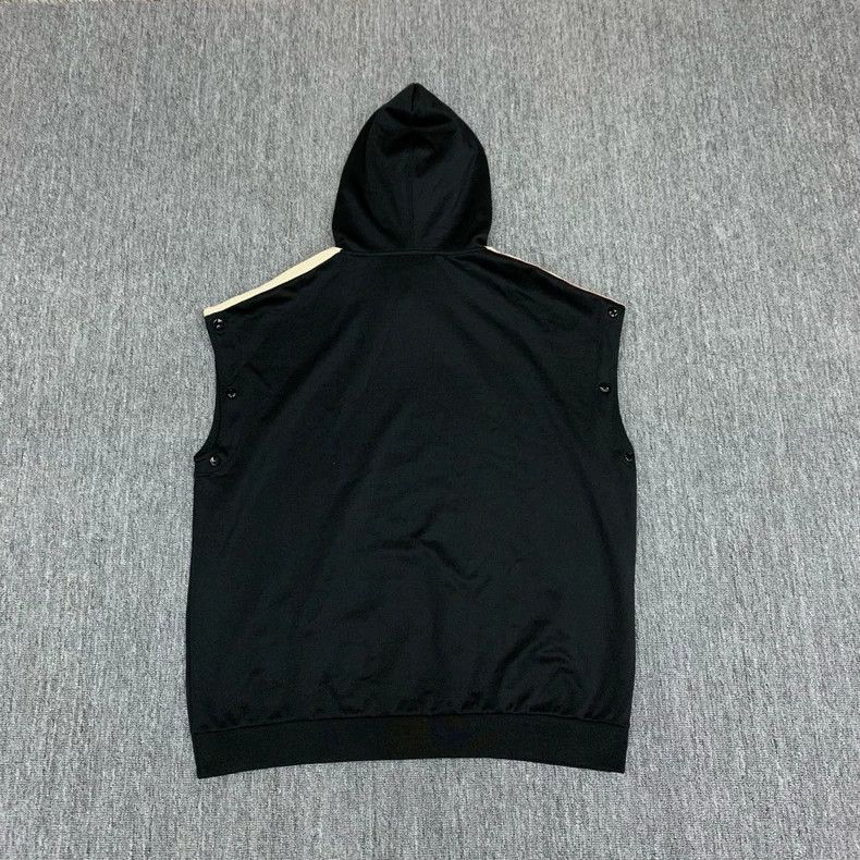 Gucci Gucci Black Detachable Hooded Sweatshirt Size US L / EU 52-54 / 3 - 6 Thumbnail