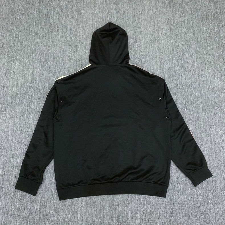 Gucci Gucci Black Detachable Hooded Sweatshirt Size US L / EU 52-54 / 3 - 8 Thumbnail