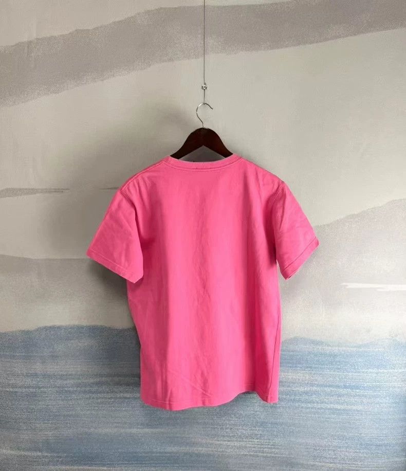 Louis Vuitton Dior Pink Short Sleeve T-Shirt with Logo Size US M / EU 48-50 / 2 - 3 Thumbnail