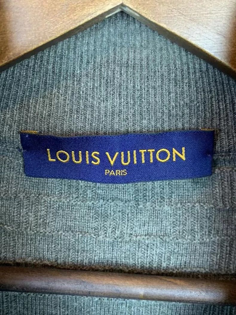 Louis Vuitton Knit Zip-Up Sweater in Size XS Size US XS / EU 42 / 0 - 4 Thumbnail