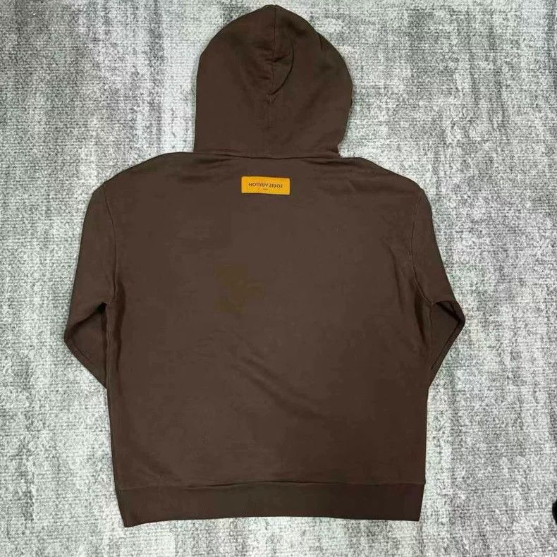 Louis Vuitton LOUIS VUITTON Bee Brown Hoodie Size L Size US L / EU 52-54 / 3 - 2 Thumbnail