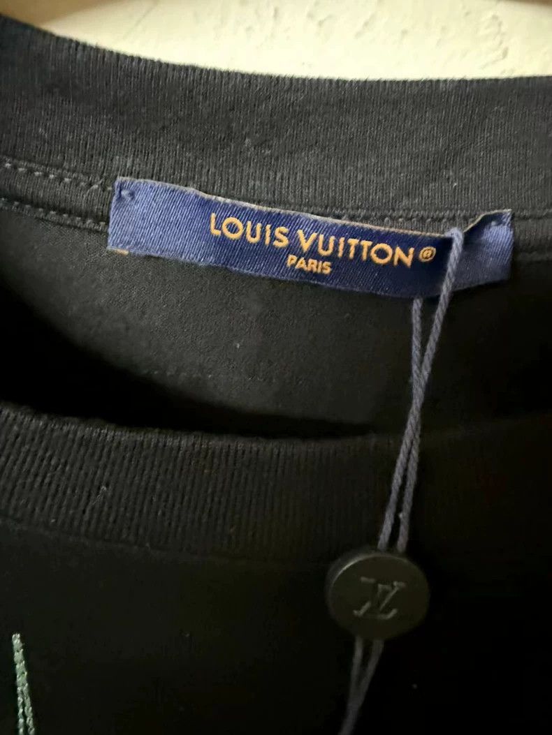 Louis Vuitton Louis Vuitton Black Short Sleeve T-Shirt Size US M / EU 48-50 / 2 - 3 Thumbnail