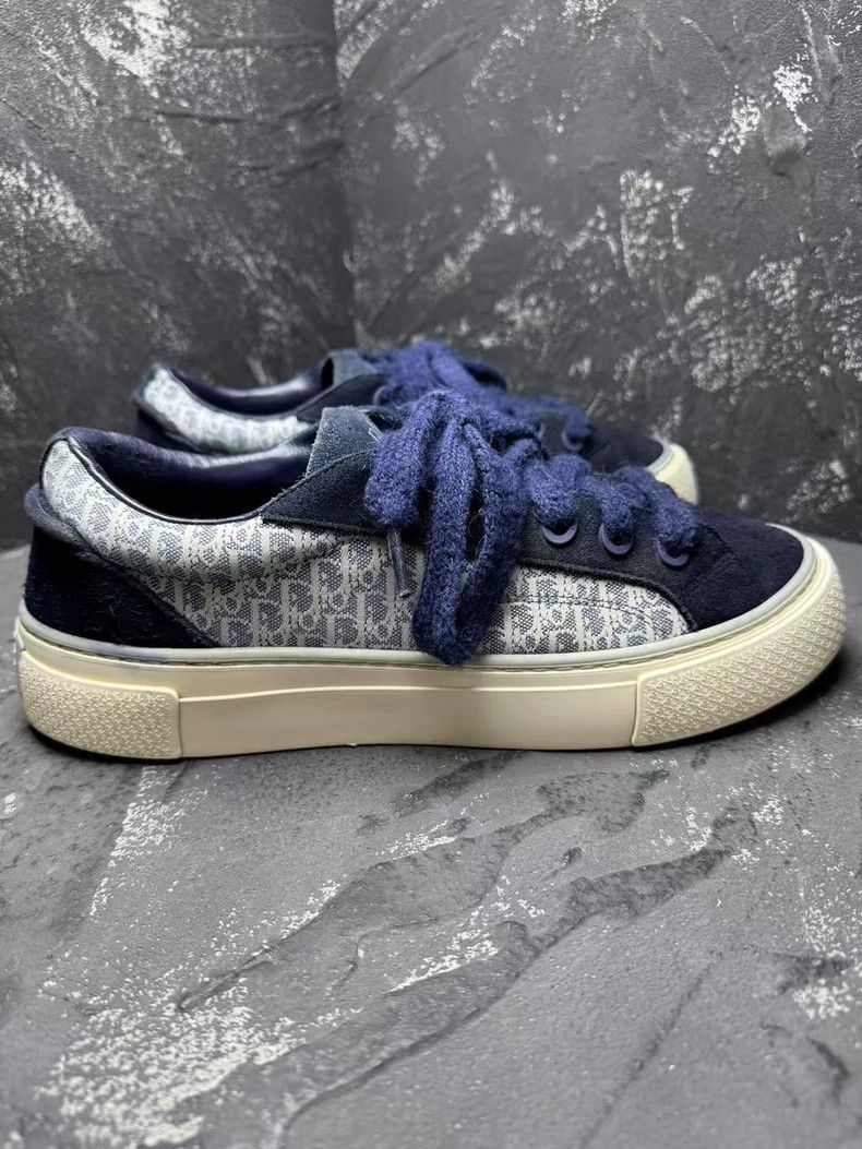Dior DIOR B33 White Blue Sneakers Size US 10 / EU 43 - 4 Thumbnail