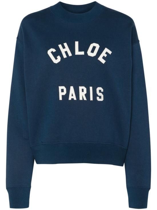 Chloe CHLOE Women Hoodies CH24AJH12192 4C6 Blue Size M / US 6-8 / IT 42-44 - 6 Thumbnail