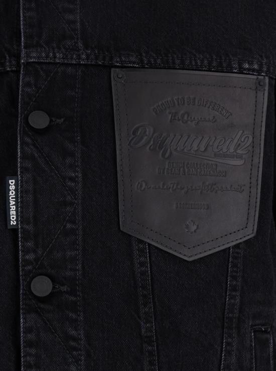 Dsquared2 DSQUARED2 Men Jacket S74AM1604D30015900 Black Size US XL / EU 56 / 4 - 3 Thumbnail