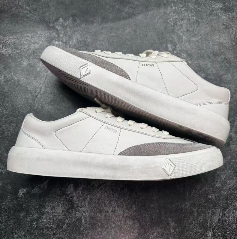 Dior DIOR Leather Sneakers in Excellent Condition Size US 10.5 / EU 43-44 - 5 Thumbnail