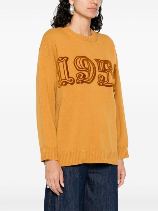 Max Mara MAX MARA Women Sweater 2511361191600 FIDO045 Brown Size M / US 6-8 / IT 42-44 - 2 Thumbnail