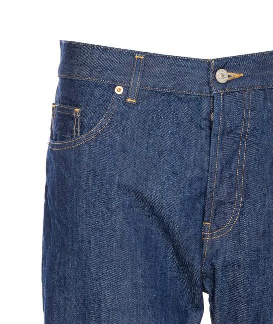 Dondup DONDUP Men Straight Pants UP708 DFE338 MN5800 Blue Size US 30 / EU 46 - 4 Thumbnail