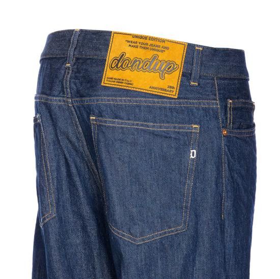 Dondup DONDUP Men Straight Pants UP708 DFE338 MN5800 Blue Size US 32 / EU 48 - 3 Thumbnail