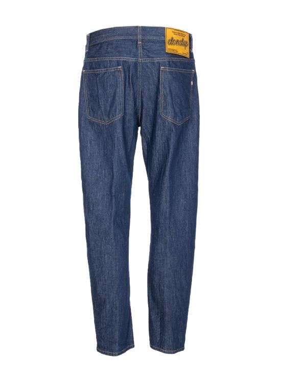 Dondup DONDUP Men Straight Pants UP708 DFE338 MN5800 Blue Size US 33 - 2 Thumbnail