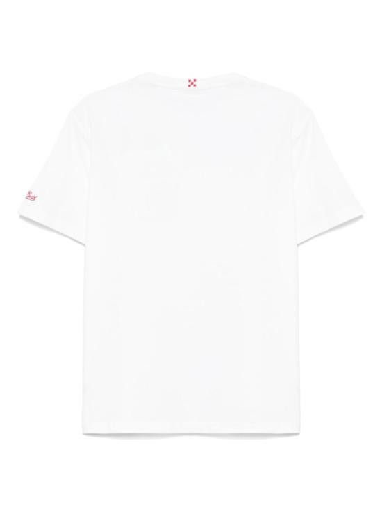 MC2 Saint Barth MC2 SAINT BARTH Men T-Shirts TSHM001 04986H White Size US L / EU 52-54 / 3 - 2 Thumbnail