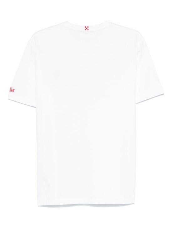 MC2 Saint Barth MC2 SAINT BARTH Men T-Shirts POT0001 05000H White Size US L / EU 52-54 / 3 - 2 Thumbnail