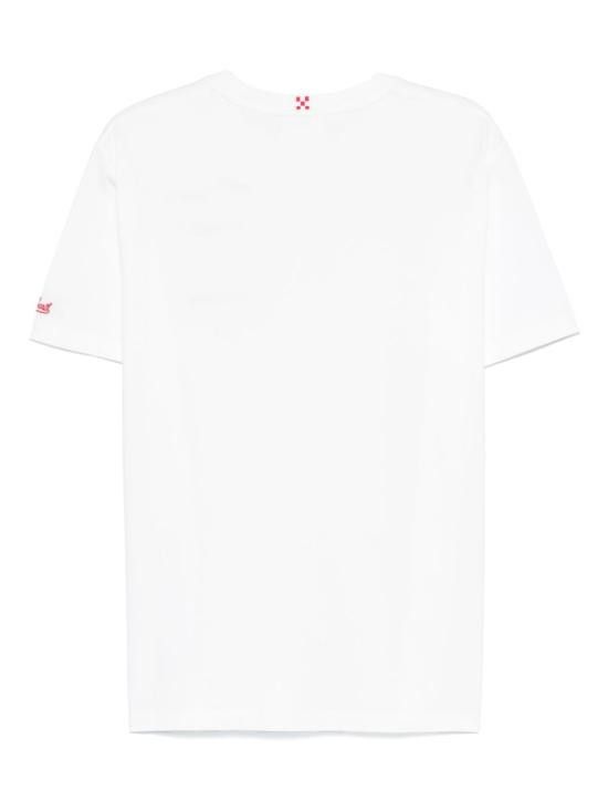 MC2 Saint Barth MC2 SAINT BARTH Men T-Shirts TSHM001 02566H White Size US L / EU 52-54 / 3 - 2 Thumbnail
