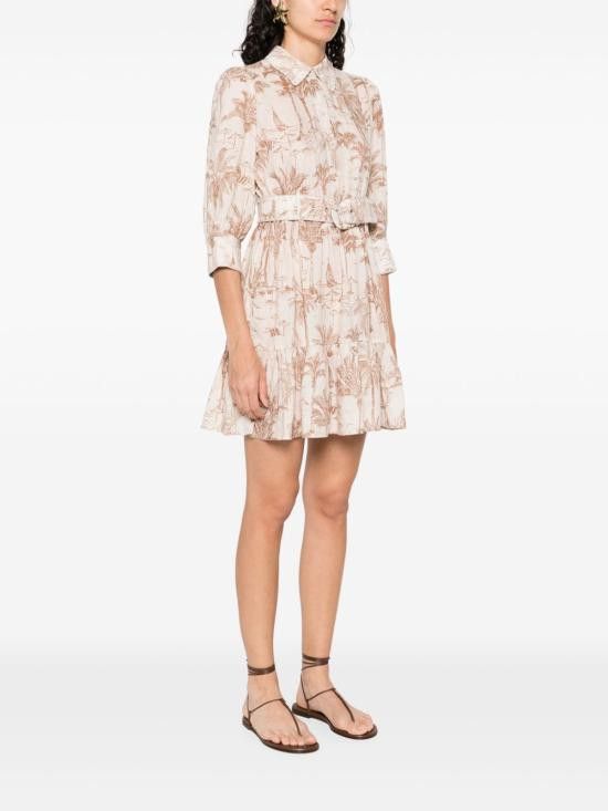 MC2 Saint Barth MC2 SAINT BARTH Women Mid Skirts DAIS002 05455H Beige Size M / US 6-8 / IT 42-44 - 4 Thumbnail