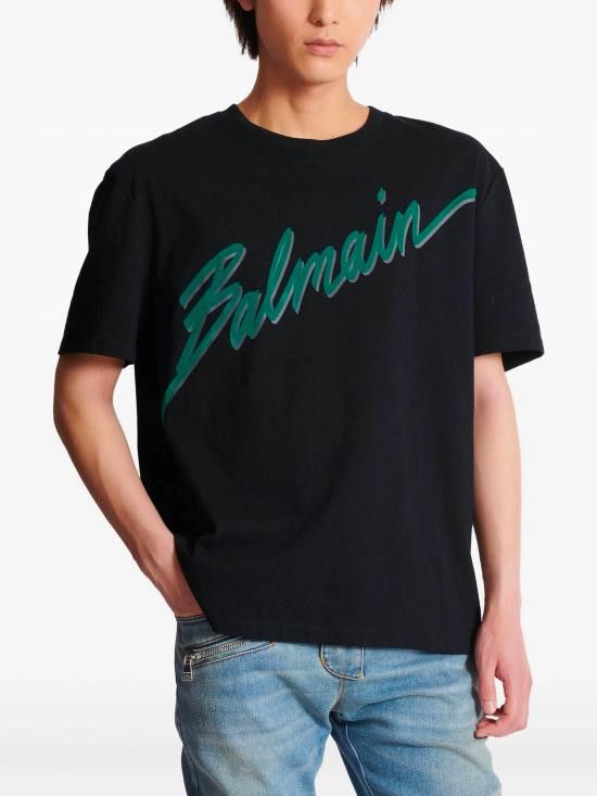 Balmain BALMAIN Men T-Shirts FH1EG000BC86 EOJ Black Size US S / EU 44-46 / 1 - 5 Thumbnail