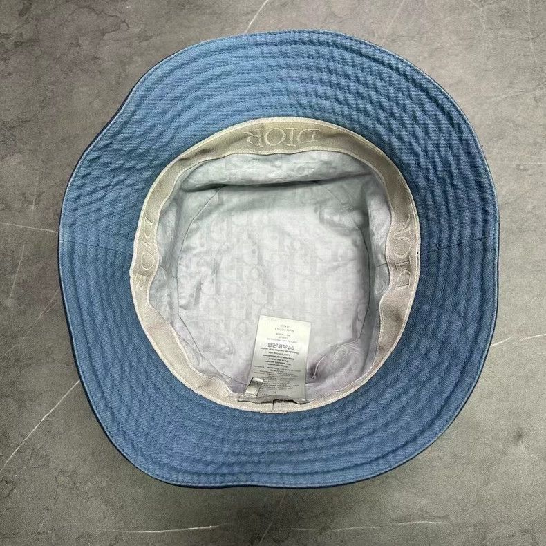 Dior Dior Navy Blue Bucket Hat Size L Size ONE SIZE - 6 Thumbnail