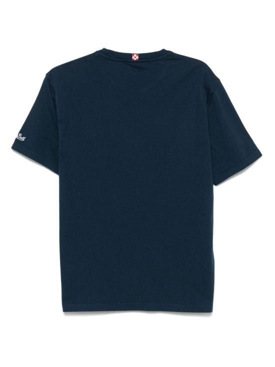 MC2 Saint Barth MC2 SAINT BARTH Men T-Shirts POT0001 05284H Blue Size US L / EU 52-54 / 3 - 2 Thumbnail