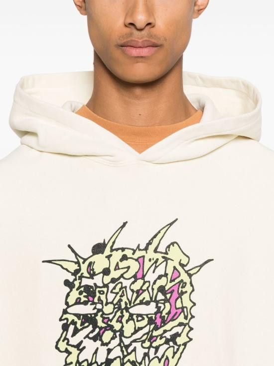Brain Dead BRAIN DEAD Men Hoodies BDS25T090044 NATURAL White Size US XL / EU 56 / 4 - 4 Thumbnail