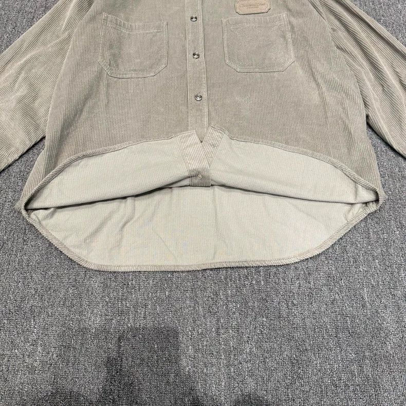 Dior Dior Gray Corduroy Shirt Jacket Size US M / EU 48-50 / 2 - 4 Thumbnail